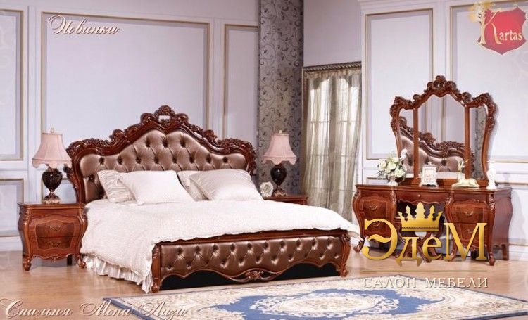 Мона Лиза (цвет: орех, материал: экокожа)