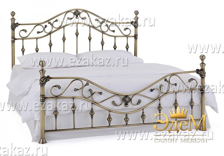 Металлическая кровать «Шарлотта» (Charlotte) + основание