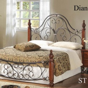 Кованая кровать 9011