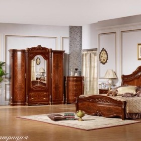 Патриция  (цвет: орех + золото)