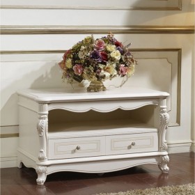 Afina бел с жемчугом Тумба под ТВ, 1100x650x630